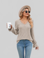 Lace Detail V-Neck Long Sleeve T-Shirt NicholesGifts