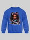 African American Toddler Girls Braids and Bows Long Sleeve Crewneck Sweatshirt nicholesgifts