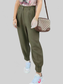 Women High Waist Cropped Pants nicholesgifts
