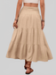 Smocked Tiered Skirt nicholesgifts