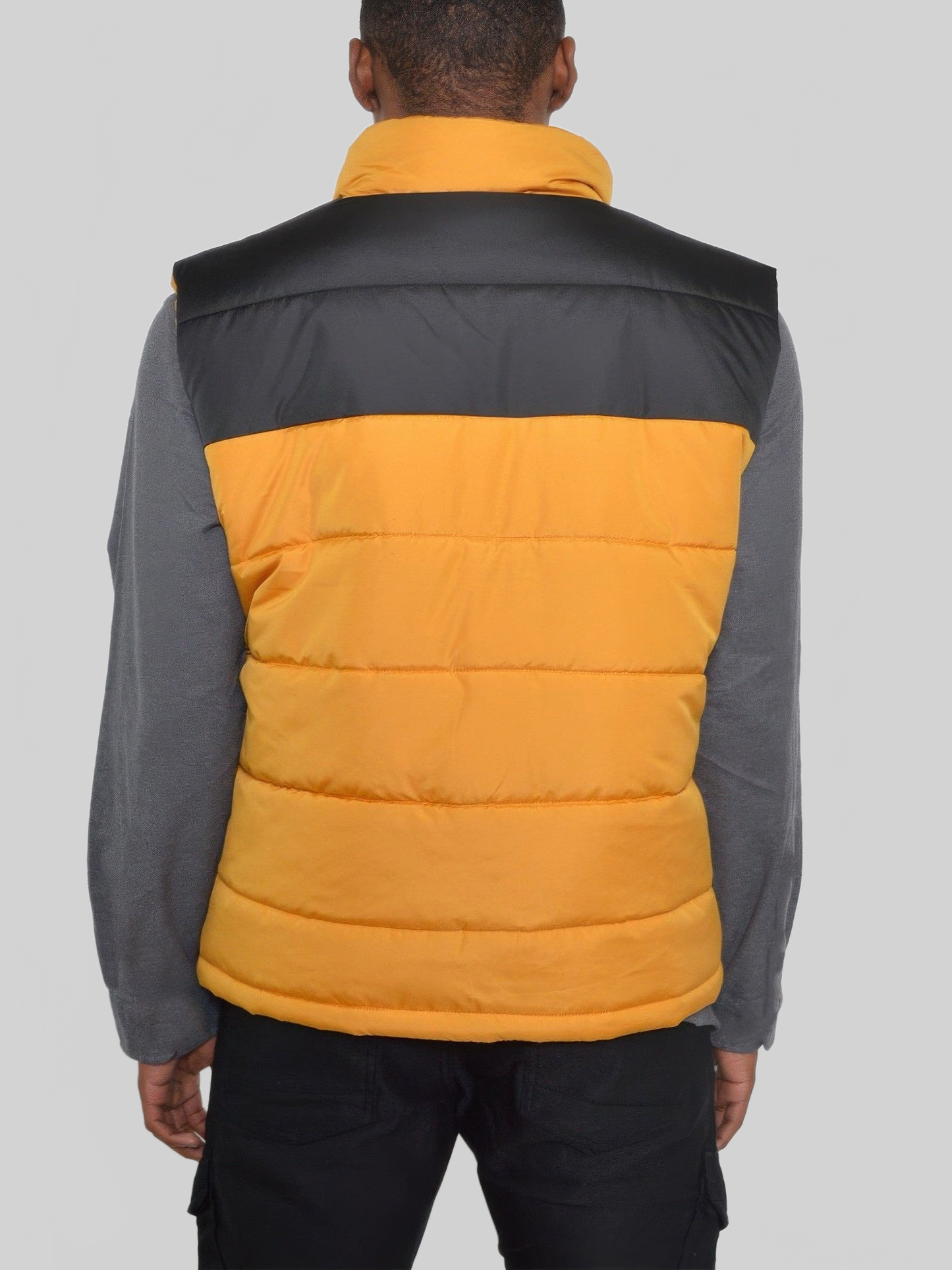 Men Padded Winter Two Tone Vest nicholesgifts
