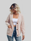 Button Down V-Neck Cardigan with Pockets nicholesgifts