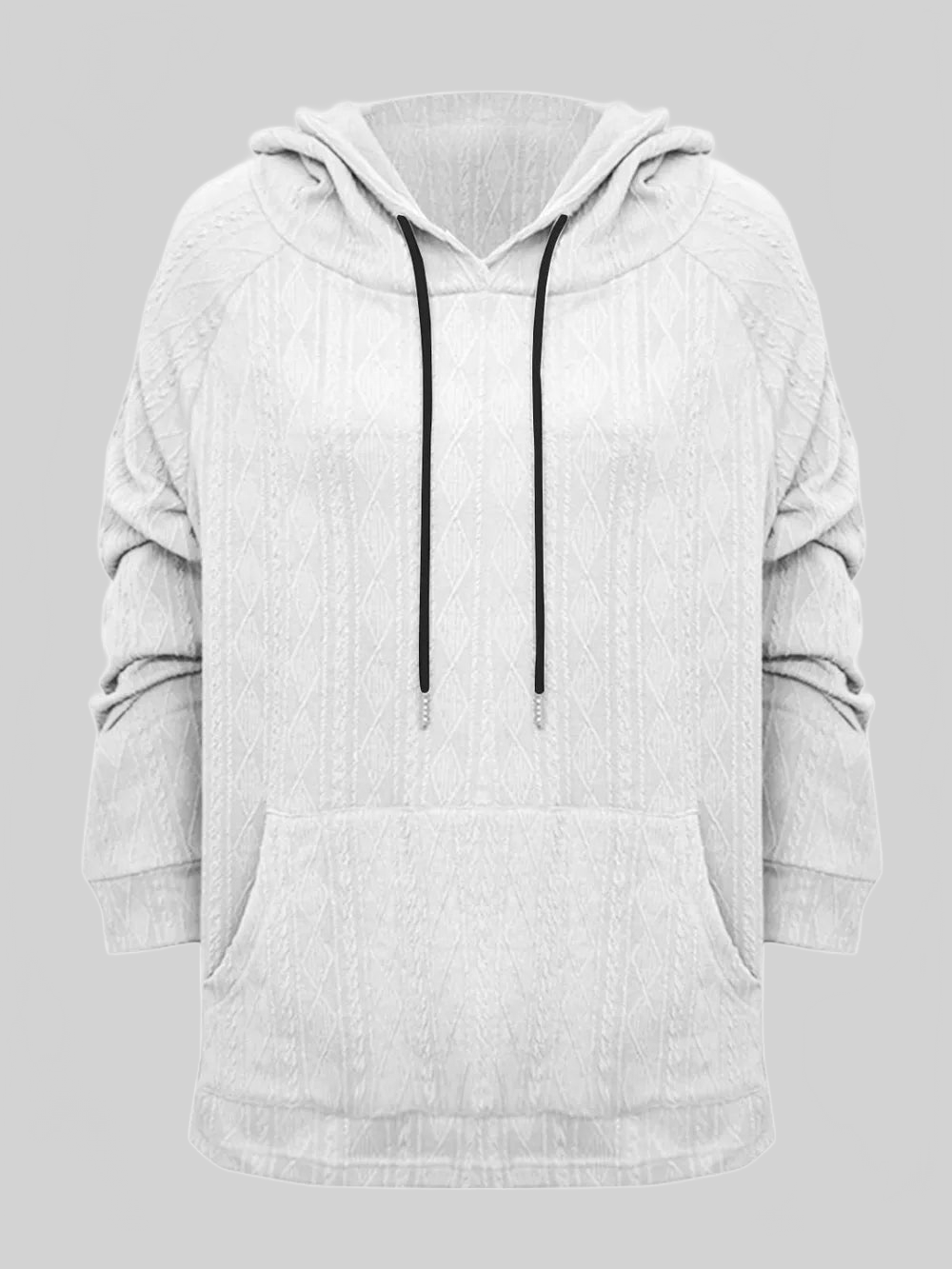 Full Size Drawstring Long Sleeve Hoodie NicholesGifts