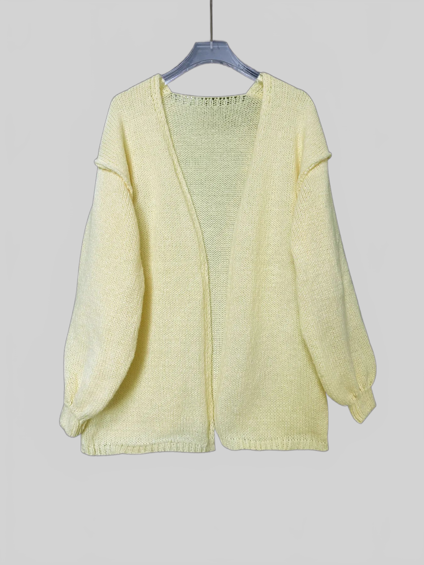 Open Front Long Sleeve Cardigan nicholesgifts