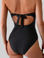 Women Cutout Sweetheart Neck One-Piece Swimwear nicholesgifts