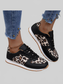 Leopard Print Casual Sneakers Trendsi