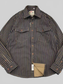 Men's Plus Size Striped Button Up Long Sleeve Shirt nicholesgifts