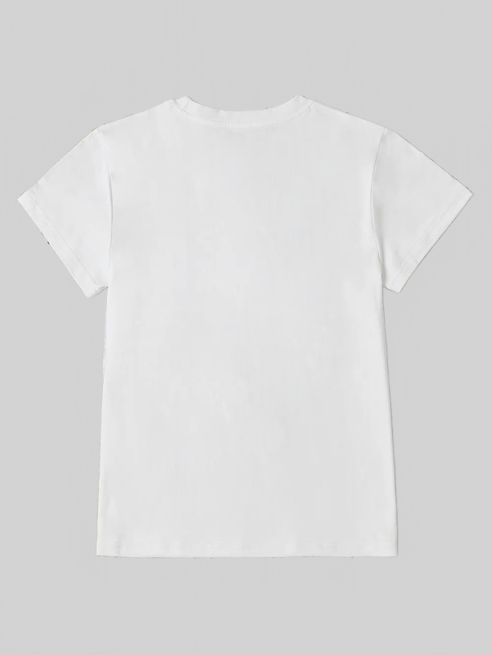 Letter Graphic Round Neck Short Sleeve T-Shirt nicholesgifts