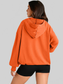 Pocketed Half Zip Long Sleeve Hoodie NicholesGifts