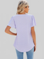 Women Eyelet Square Neck Flutter Sleeve Blouse nicholesgifts