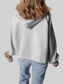 Pocketed Half Zip Dropped Shoulder Hoodie NicholesGifts