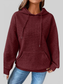 Women Dropped Shoulder Pocketed Hoodie nicholesgifts