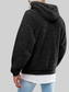 Men's Full Size Drawstring Sherpa Fleece Long Sleeve Hoodie Plus Size nicholesgifts