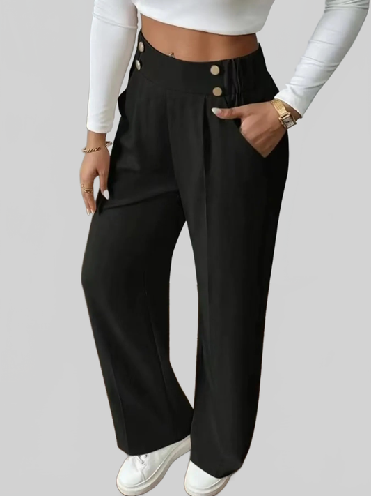 Women High Waist Wide Leg Pants nicholesgifts