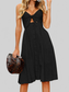 Cutout Smocked Sweetheart Neck Cami Dress nicholesgifts