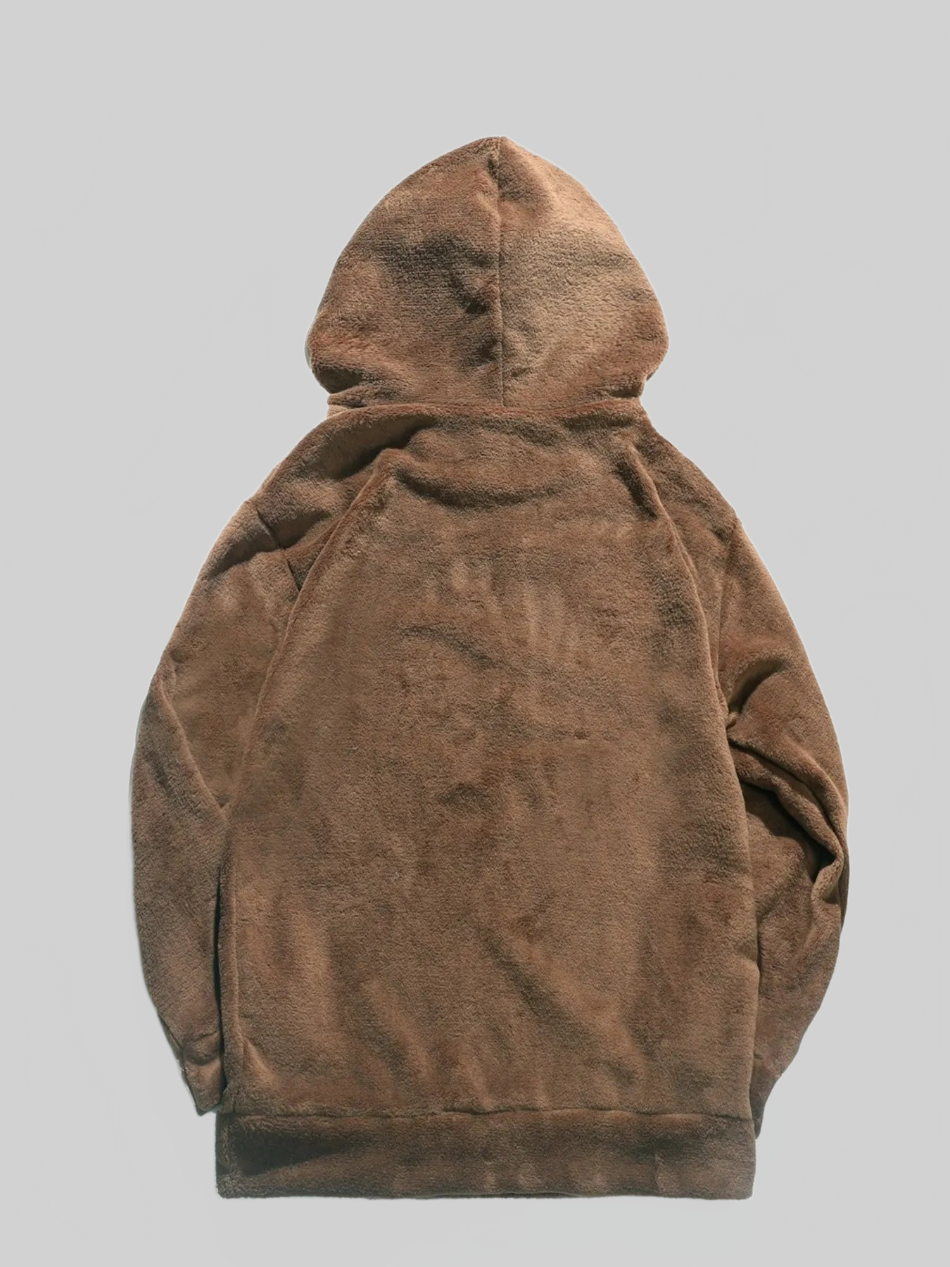 Men's Drawstring Long Sleeve Fleece Hoodie nicholesgifts