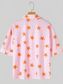 Star Print Short Sleeve Shirt and Shorts Set nicholesgifts