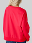 Letter Round Neck Long Sleeve Sweatshirt NicholesGifts