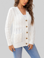 Button Down Cable-Knit Cardigan nicholesgifts