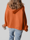 Pocketed Half Zip Dropped Shoulder Hoodie NicholesGifts