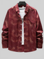 Men's Full Size Collared Neck Long Sleeve Shirt Plus Size nicholesgifts