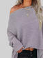 Waffle Knit Boat Neck T-Shirt nicholesgifts