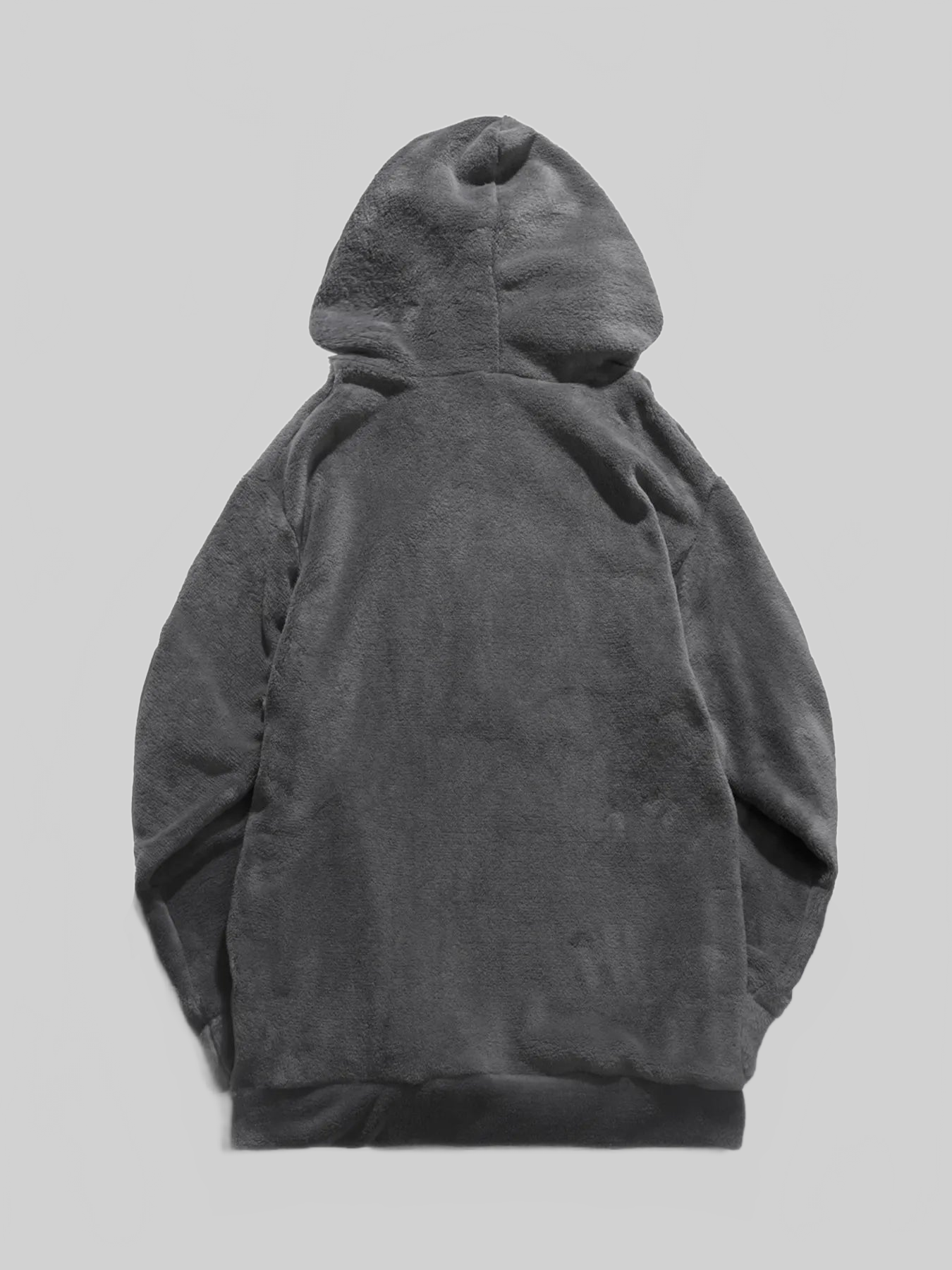 Men's Drawstring Long Sleeve Fleece Hoodie nicholesgifts