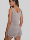 V-Neck Tank Top and Shorts Lounge Set nicholesgifts