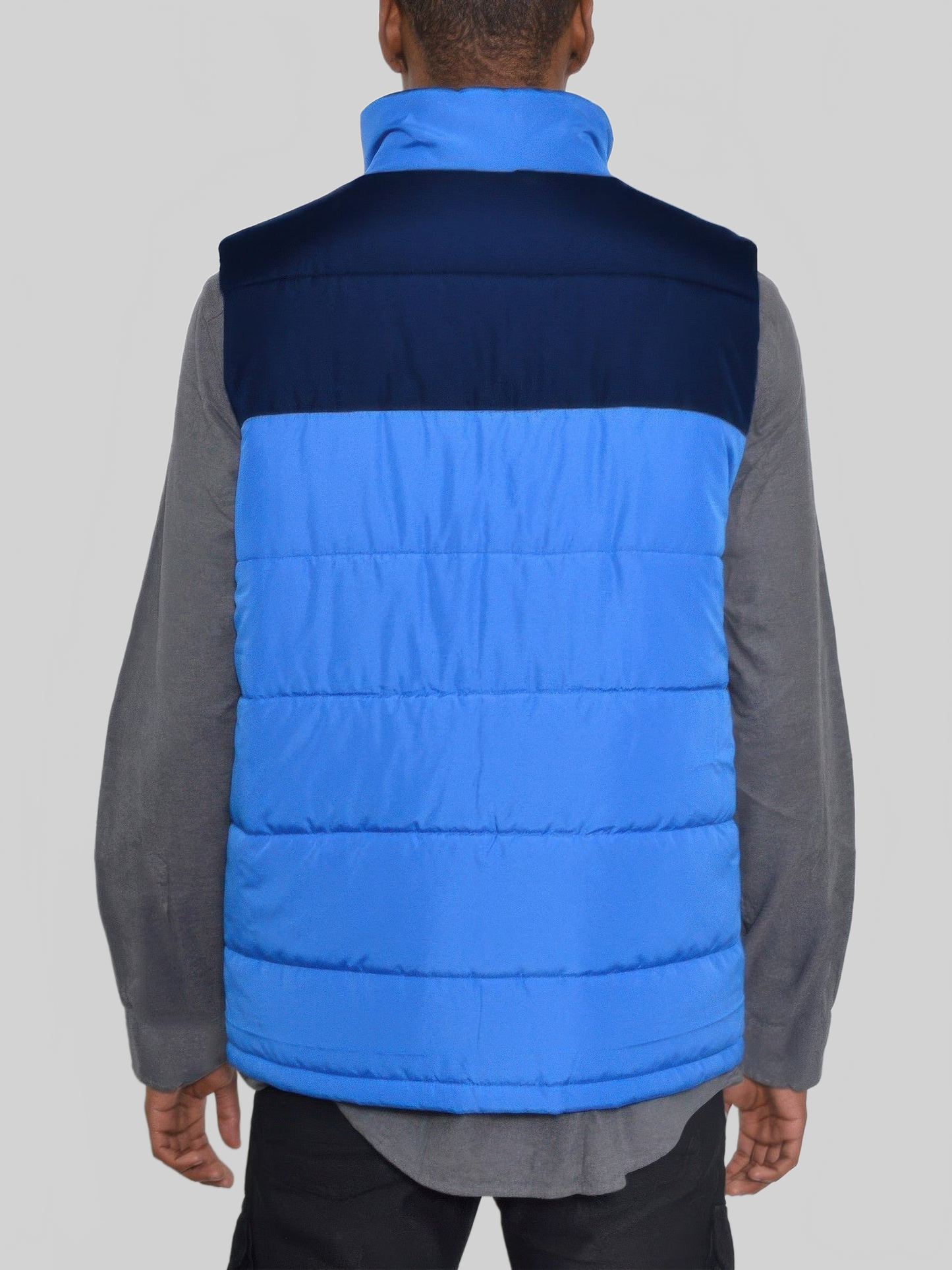 Men Padded Winter Two Tone Vest nicholesgifts