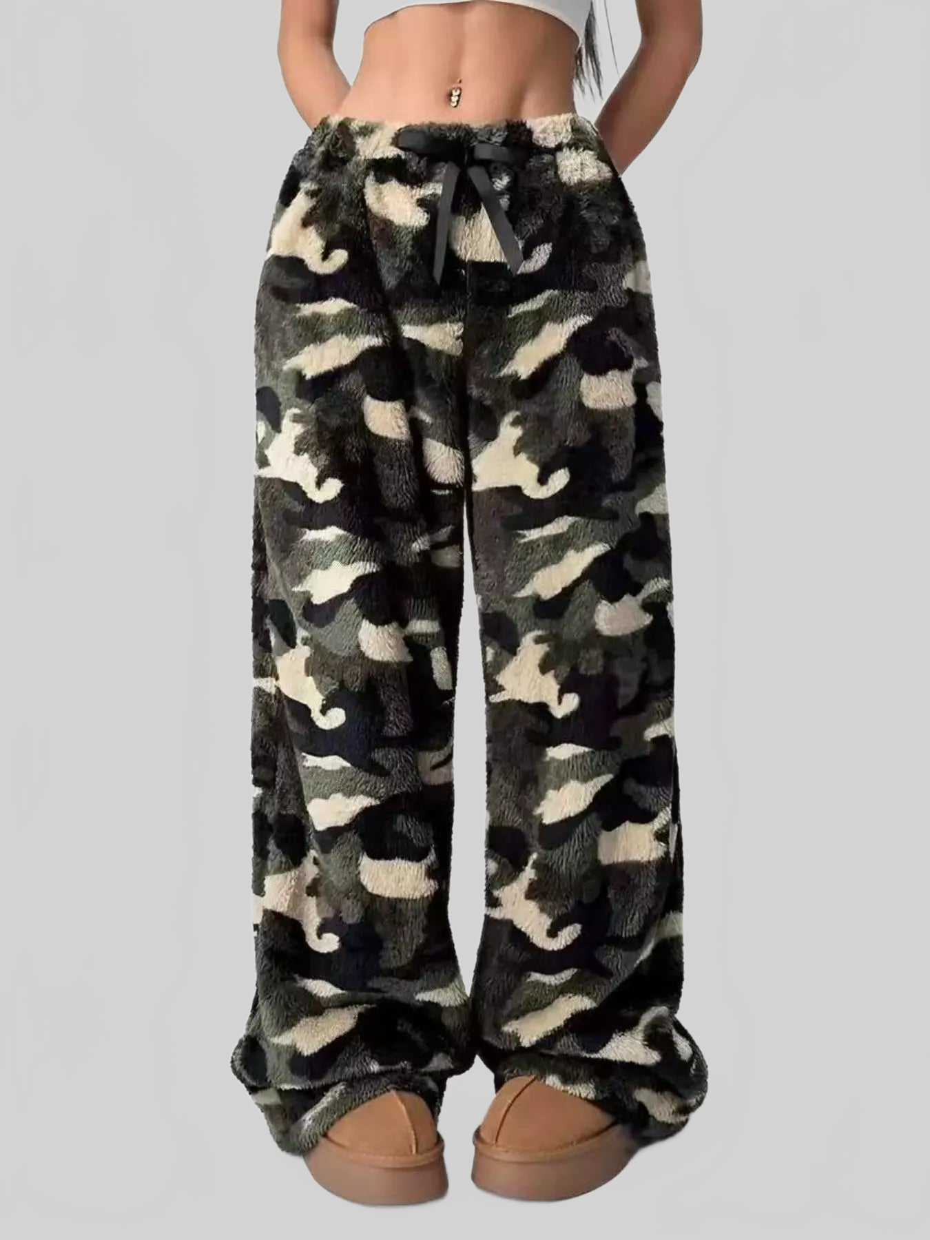 Leopard Wide Leg Pants NicholesGifts