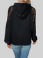 Perfee Lace Detail Drawstring Long Sleeve Hoodie nicholesgifts