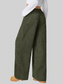 Women Wide Leg Corduroy Drawstring Pants nicholesgifts