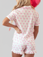 Bow Shirt and Shorts Lounge Set nicholesgifts