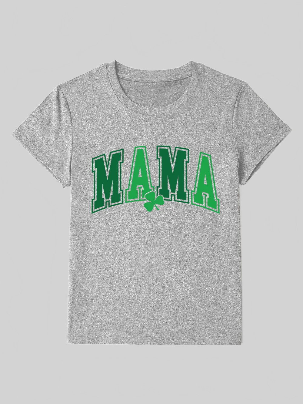 MAMA Round Neck Short Sleeve T-Shirt nicholesgifts