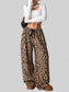 Leopard Wide Leg Pants NicholesGifts
