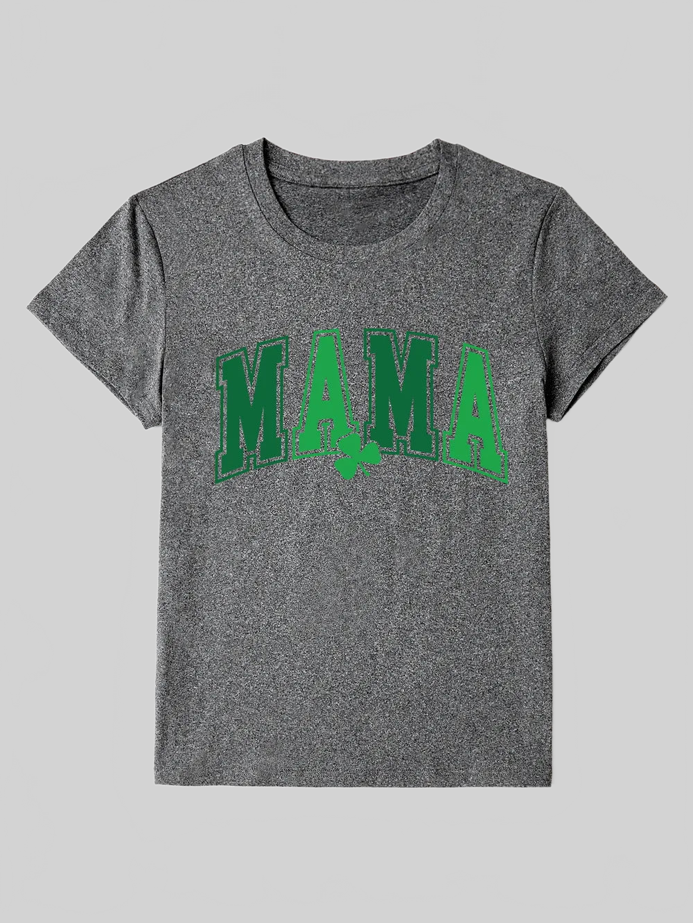 MAMA Round Neck Short Sleeve T-Shirt nicholesgifts