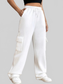 Women Relaxed Fit Pants with Drawstring Waist nicholesgifts