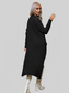 Women Cable-Knit Open Front Cardigan with Pockets nicholesgifts