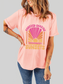 Women Forever Chasing Sunsets Round Neck T-Shirt nicholesgifts
