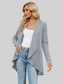 Open Front Long Sleeve Cardigan nicholesgifts