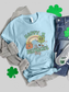 HAPPY ST PATRICK'S DAY Round Neck T-Shirt nicholesgifts