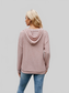 NicholesGifts Women Ribbed Drawstring Long Sleeve Hoodie nicholesgifts