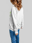 Women Lucky Clover Round Neck Dropped Shoulder Sweatshirt NicholesGifts
