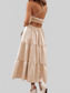 Tiered Crisscross Spaghetti Strap Dress nicholesgifts