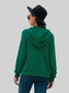 Women Half-Snap Drawstring Hoodie with Kangaroo Pocket nicholesgifts