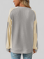 Color Block Long Sleeve Sweatshirt nicholesgifts