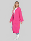 Letter Dropped Shoulder Long Sleeve Cardigan nicholesgifts