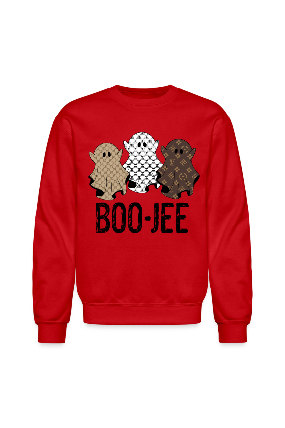 Women Boo - Jee Crewneck Sweatshirt - red