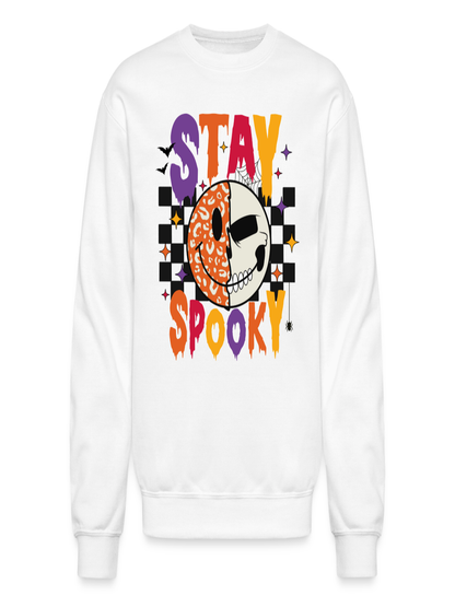 Women's Stay Spooky Halloween Crewneck Sweatshirt nicholesgifts