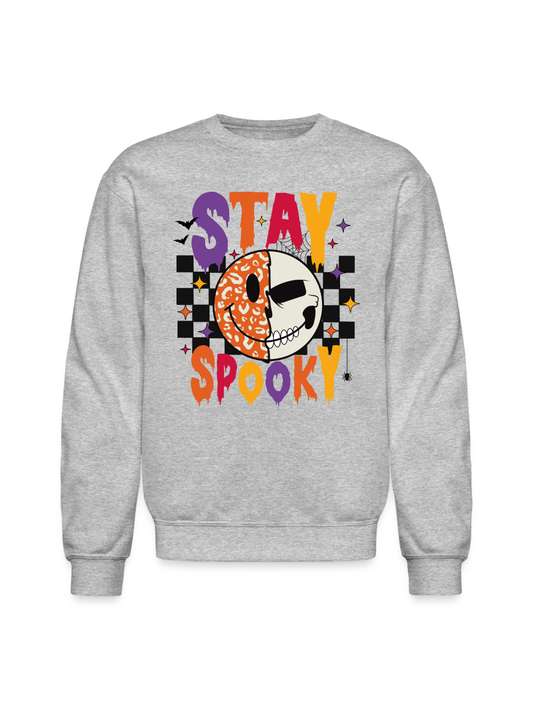 Women's Stay Spooky Halloween Crewneck Sweatshirt nicholesgifts